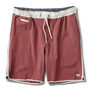 Vuori Men's Banks Shorts - L - Amber Linen Texture